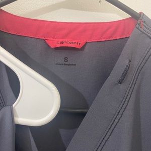 Women’s grey carhartt scrub set